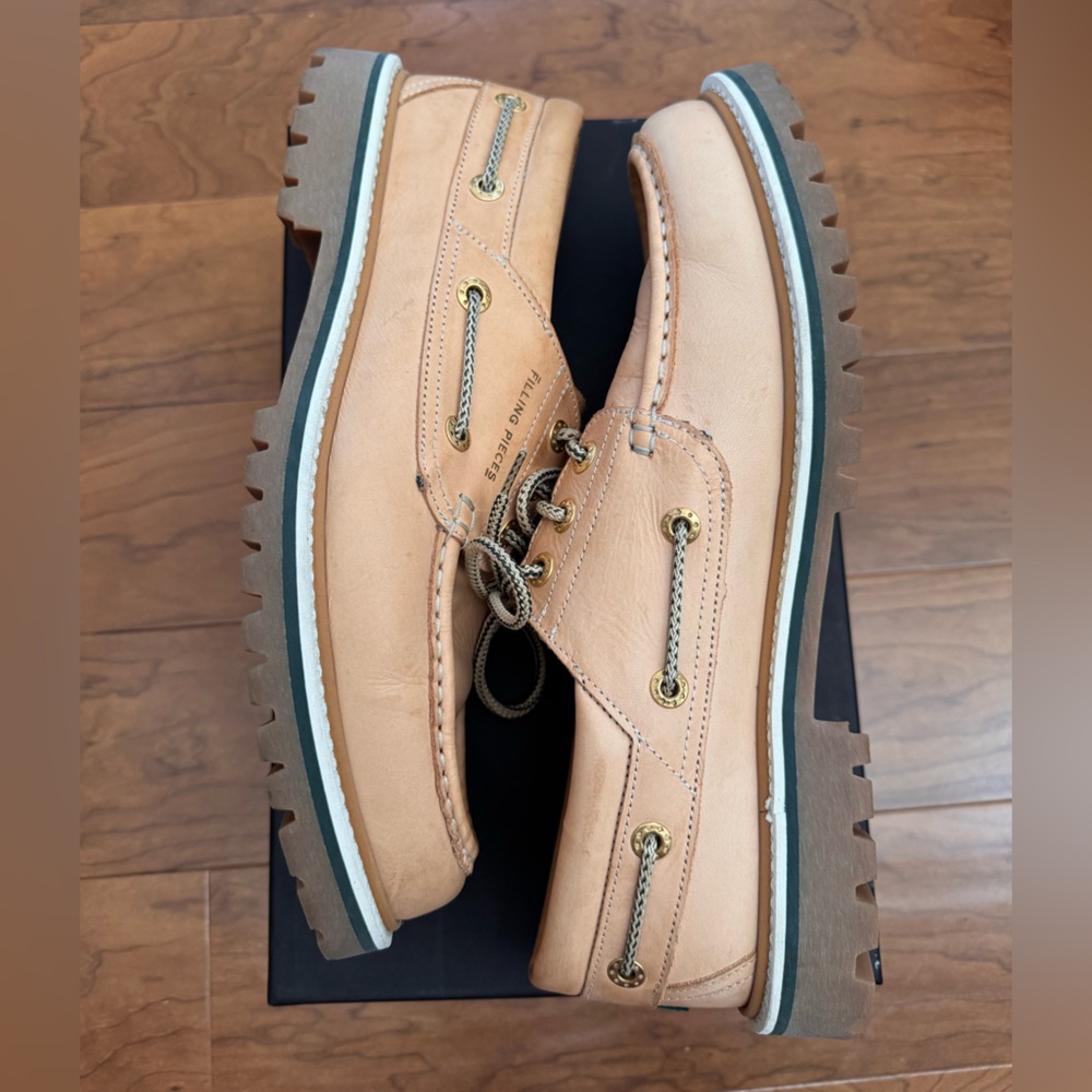 Filling Pieces Leather Loafers